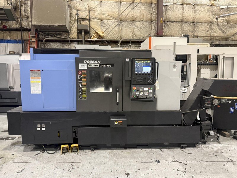 2022 Doosan Puma 2600SYB II Used CNC Lathe For Sale