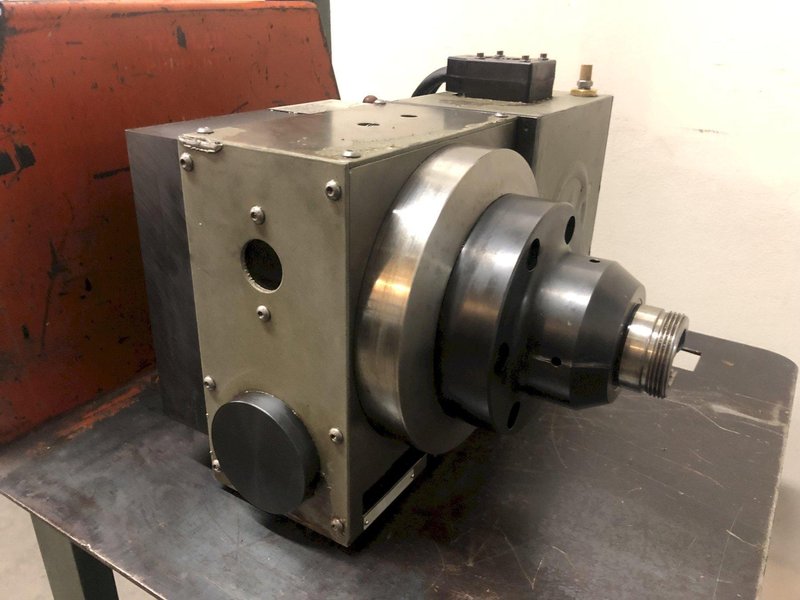 HAAS HRTA6 HRT210 4th-Axis Rotary Table with 5C Spindle Nose, Pneumatic 5C Collet Closure