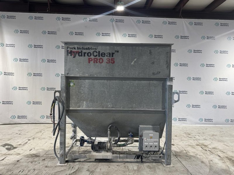 Park Industries HydroClear Pro 35 Water Recycling System, 2023 – Stone Shop Water Clarification System – 35 GPM – PLC Controls