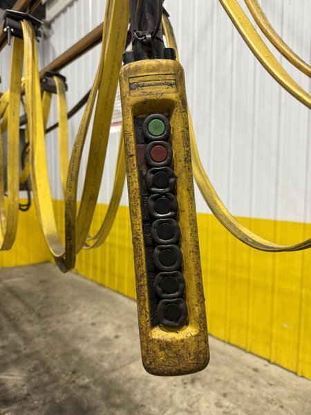 3 TON X 20' OSBORN SINGLE GIRDER CRANE W/ DETROIT HOIST: YOBRO #24536