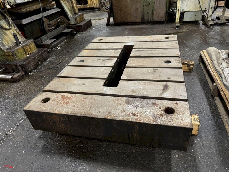 42.5&quot; X 30 1/4&quot; X 6&quot; HEAVY DUTY STEEL BOLSTER PLATE: YOBRO #23886