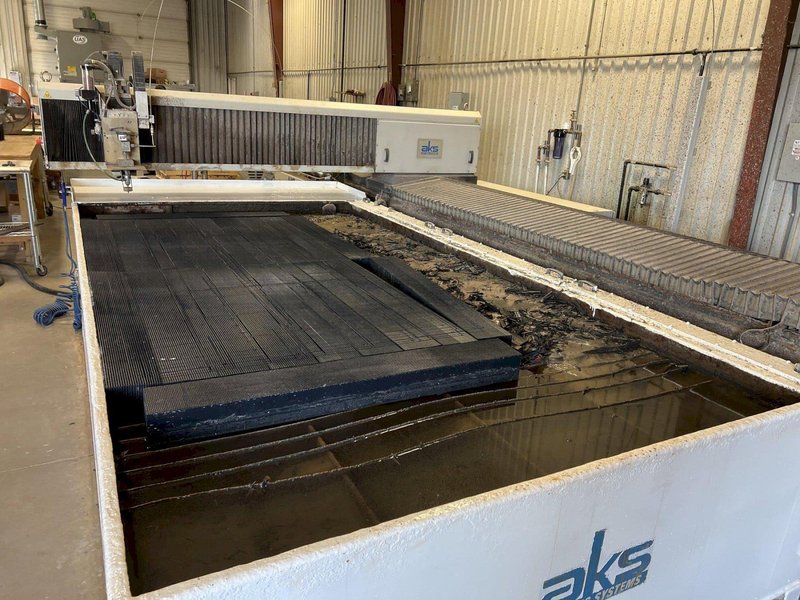 6’x 12′ AKS WKX3S – 612 Water-Kut Waterjet, 2016 – 55,000 PSI