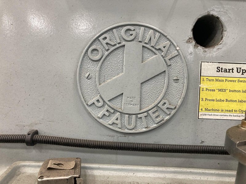 Pfauter P400 Gear Hobber, 1973 – Under Power, Tooling