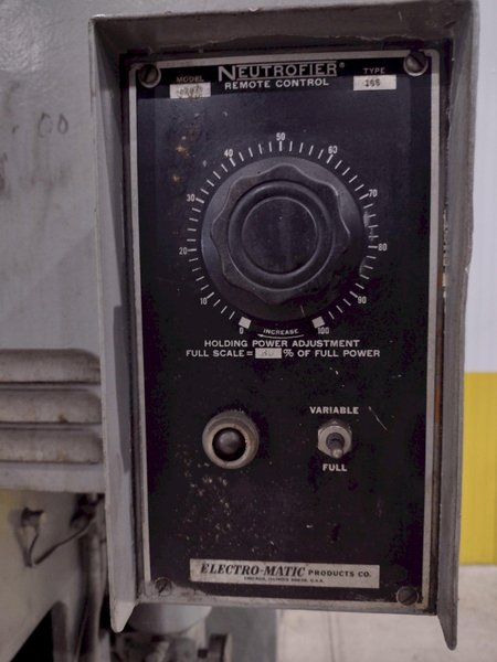 42" X 50 HP BLANCHARD MODEL #22-D-42 ROTARY SURFACE GRINDER: STOCK 13615