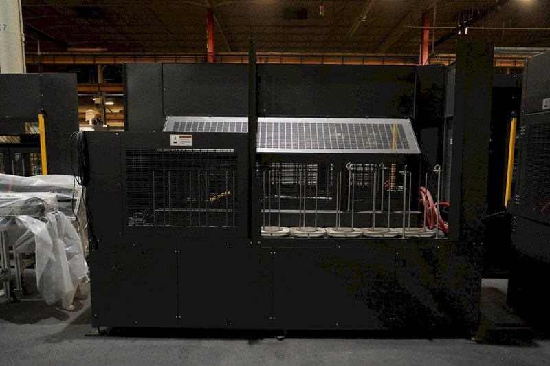 Okuma 2SP-250H Twin Spindle Twin Turret CNC Lathe, 2017 – Chip Conveyor, Robot Loader, Transformer, Inspection Reports from Gosiger