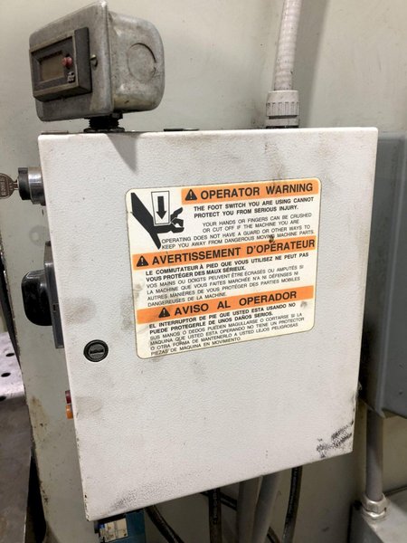 50 TON CONWAY MODEL B-50-BHD HYDRAULIC C FRAME PRESS: STOCK 17265