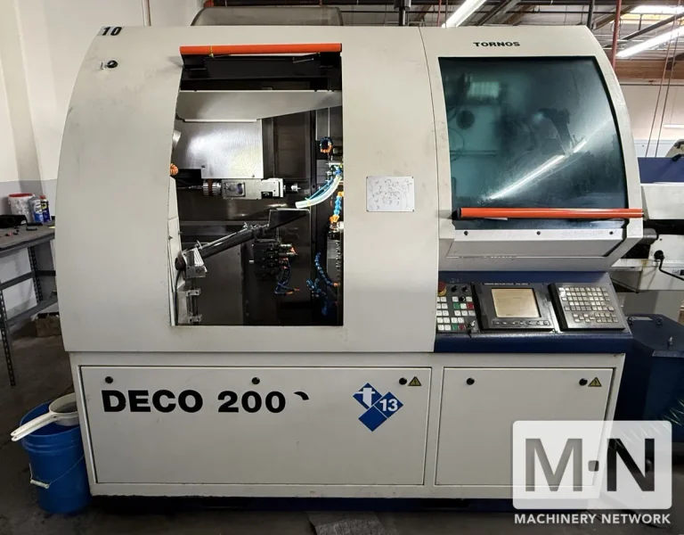 Tornos-Bechler Deco 2000/13 CNC Swiss Lathe, 2001
