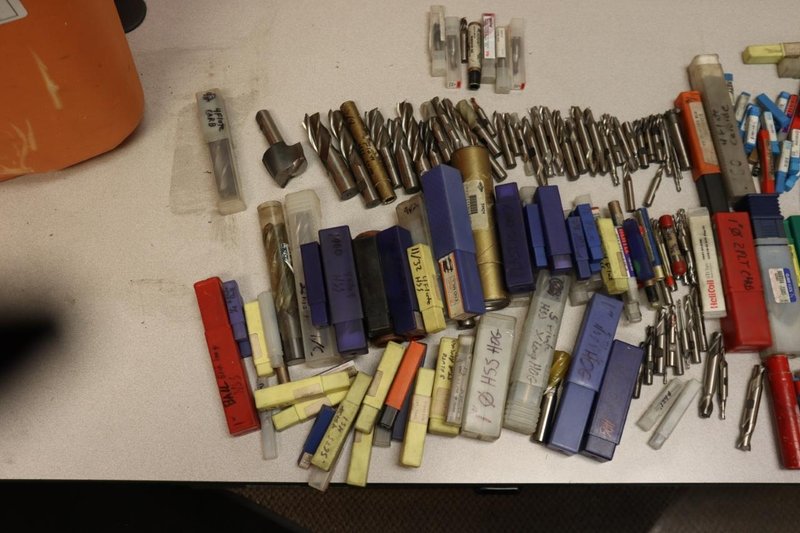 HSS and Carbide End Mills, Assorted- Auction Item