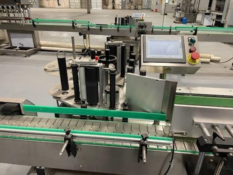 Qingdao MG High Speed Gel Sanitizer Anti-Explosive Filling line with Labeler and Robot Palletizer, 2020