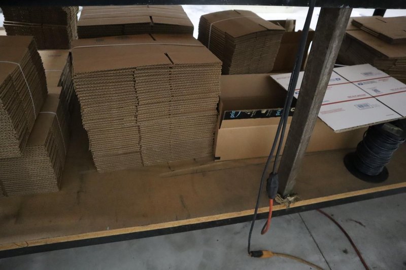 Large Assortment Of Cardboard Boxes- Auction Item