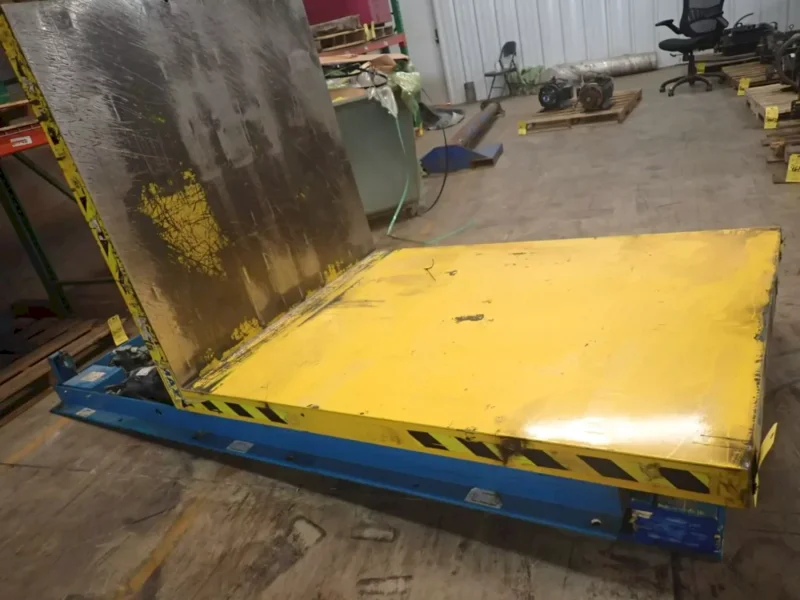 6,000 LBS MAX MODEL #LPTT-UP-60-90 HYDRAULIC PALLET TILTER: YOBRO #25893