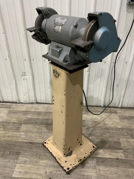 8"  GENERAL MODEL  EG-800 DOUBLE PEDESTAL GRINDER: STOCK #81165