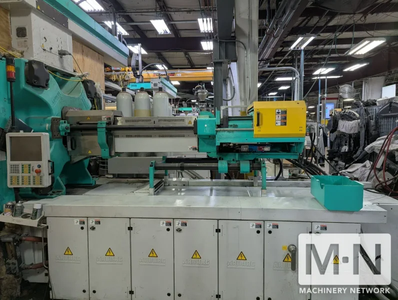 550 TON 29.1/ 8.2 OZ ARBURG MODEL 920S-5000-1300/400 2-COLOR INJECTION MOLDING MACHINE MFG 2017