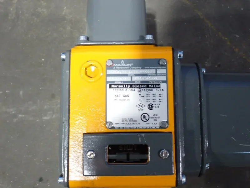 MAXON GAS SAFETY VALVE   -  150SMA11-AA11-BB2