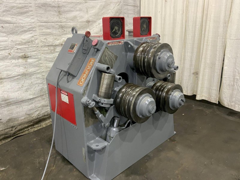 6"X 6" X 5/8" ROUNDO MODEL R6 ANGLE BENDING ROLL : STOCK #80903