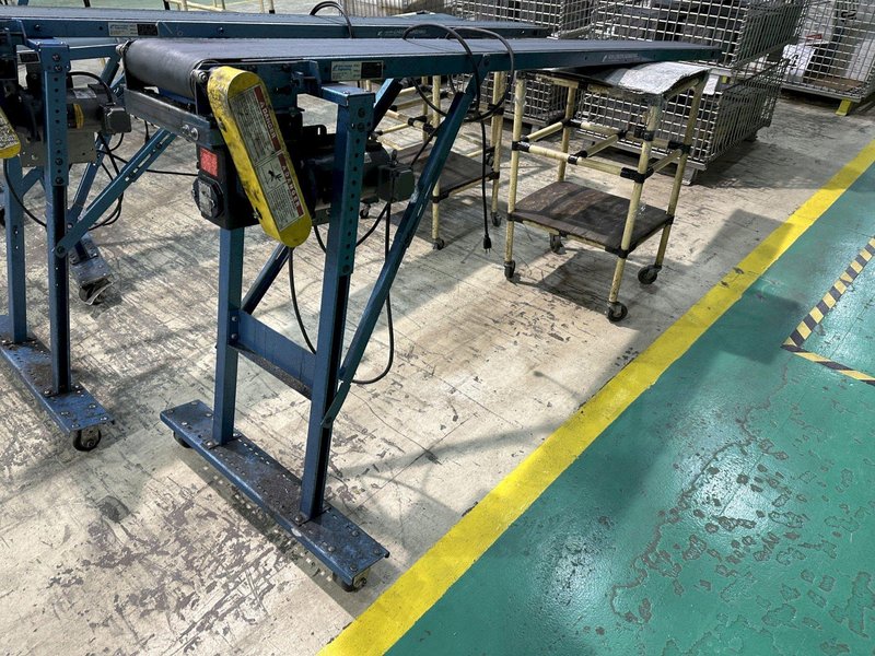 8" x 8'  NEW LONDON ENGINEERING TRANSFER CONVEYOR