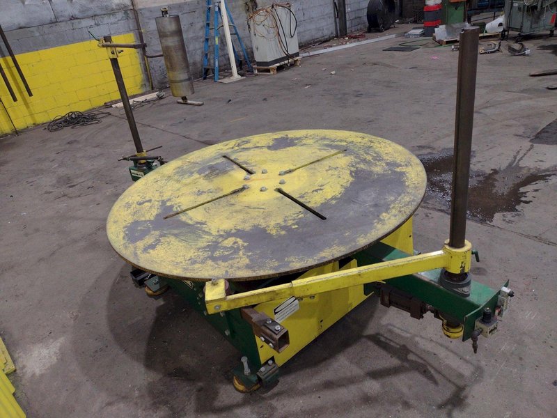 15,000 LB 7.5 TON X 72&quot; AWC MODEL #F-500AF HORIZONTAL PALLET COIL REEL: STOCK #13770