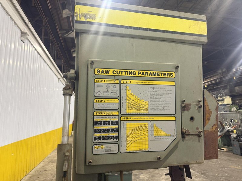 18" X 20" HYD-MECH MODEL V18 SERIES II VERTICAL BAND SAW: STOCK #24965