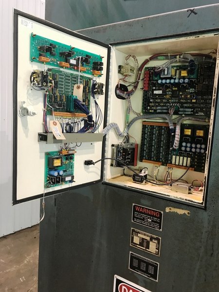 1995 AJAX  PACER S-10 POWER SUPPLY S/N M-2D250-B RATED AT 100KW, 3000 HZ. WITH WATER PUMPS