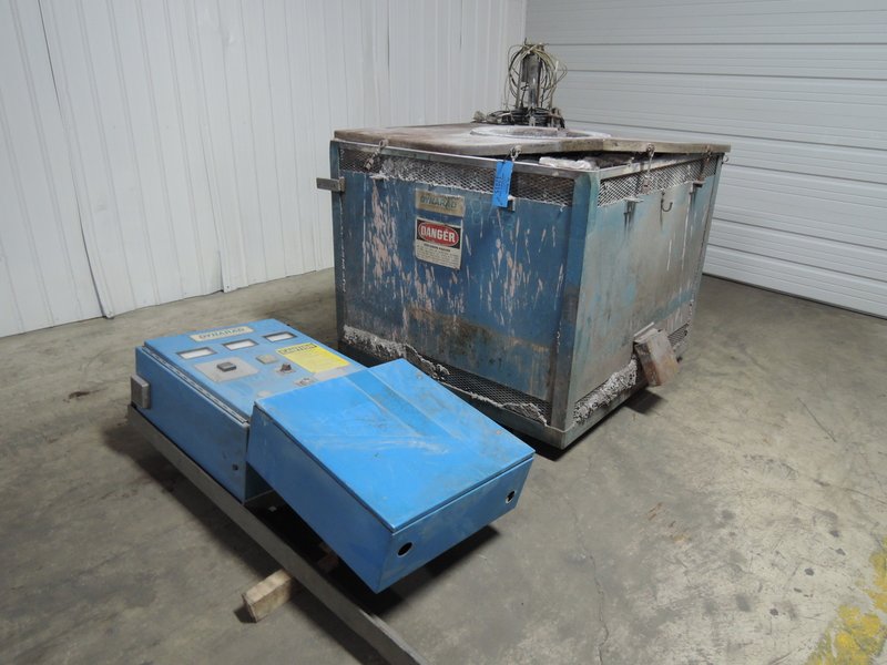 DYNARAD 700# ELECTRIC RESISTANCE MELTING FURNACE WITH CONTROLS AND WATLO ELEMENTS
