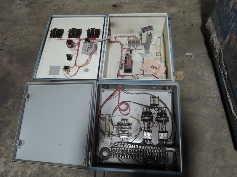 DYNARAD 700# ELECTRIC RESISTANCE MELTING FURNACE WITH CONTROLS AND WATLO ELEMENTS