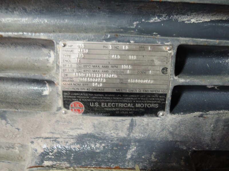 100 HP A/C MOTOR