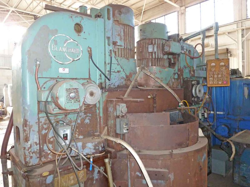 Blanchard #18A2, Two Spindle Vertical Rotary Surface Grinder