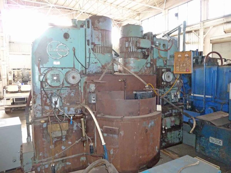 Blanchard #18A2, Two Spindle Vertical Rotary Surface Grinder