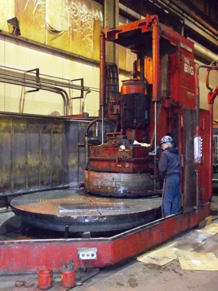 Mattison 120" Geared Head Vertical Spindle Rotary Surface Grinder