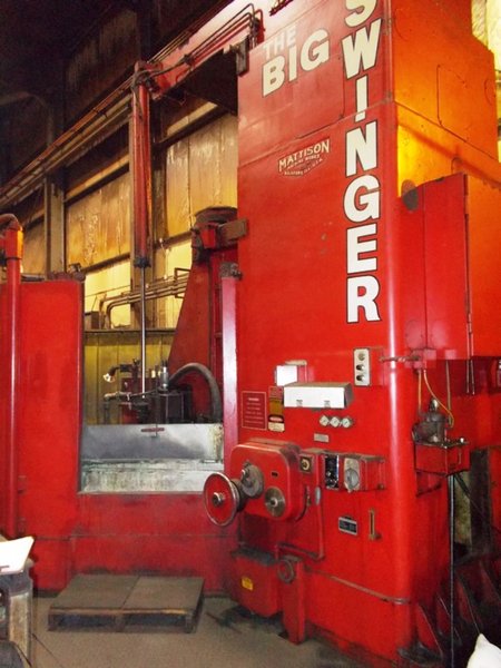 Mattison 120" Geared Head Vertical Spindle Rotary Surface Grinder