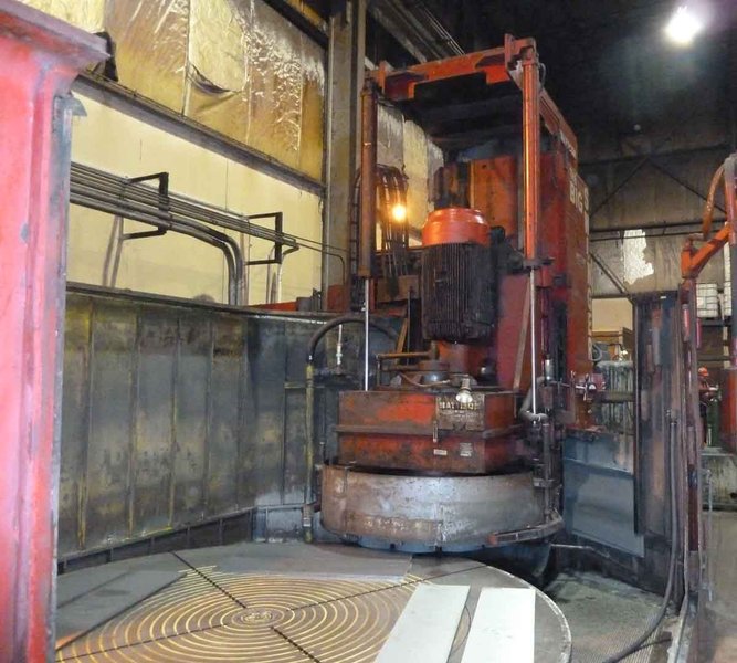 Mattison 120" Geared Head Vertical Spindle Rotary Surface Grinder