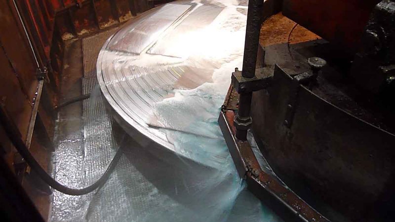 Mattison 120" Geared Head Vertical Spindle Rotary Surface Grinder