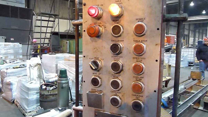 Mattison 120" Geared Head Vertical Spindle Rotary Surface Grinder