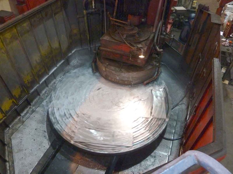 Mattison 120" Geared Head Vertical Spindle Rotary Surface Grinder