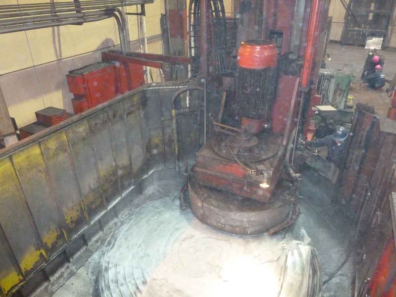 Mattison 120" Geared Head Vertical Spindle Rotary Surface Grinder