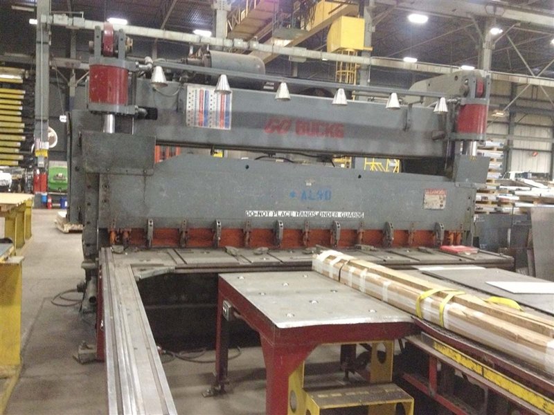 Cincinnati 12&#039; x 1/2&quot; Hydraulic Power Squaring Shear