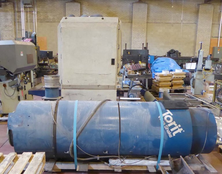 Weber 44" Wide Belt Through Dry Sander