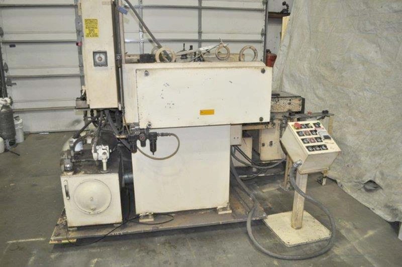 G &amp; P Machinery 30 HP Double End Polishing Lathe, 1988
