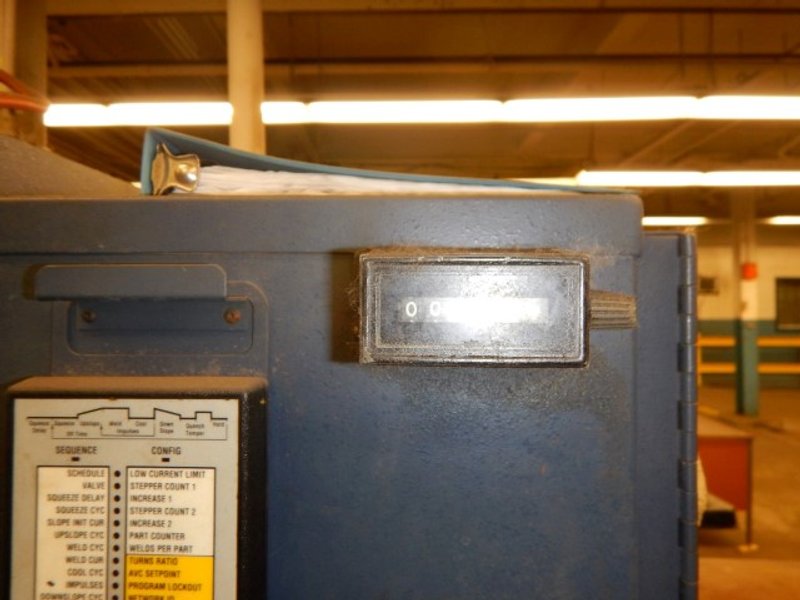 150 KVA Thompson spot welder w/ Technitron control 22&quot; throat