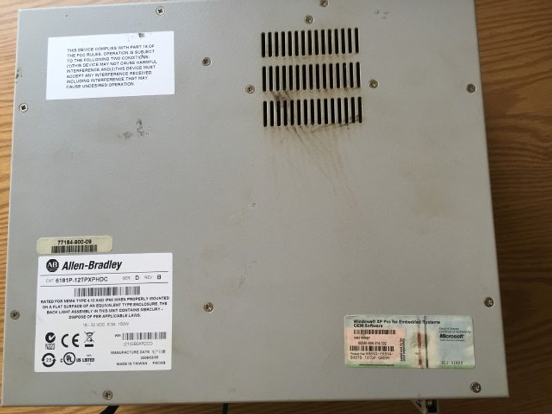 6181P-12TPXPHDC ALLEN BRADLEY MONITOR