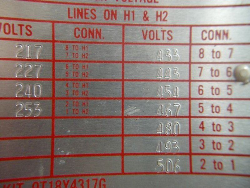 General Electric 25 kVA Single Phase Transformer