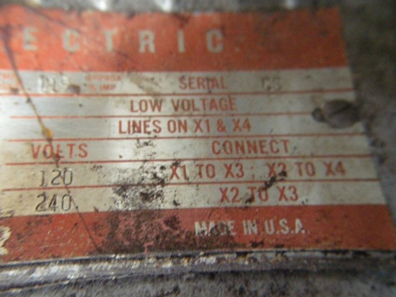 General Electric 15 kVA Single Phase Transformer