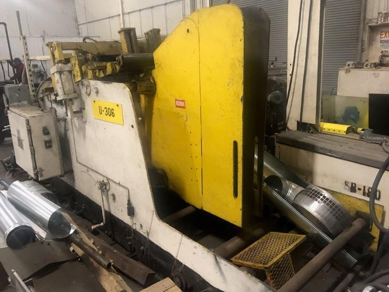 30,000 lb. Rowe Coil Cradle Straightener