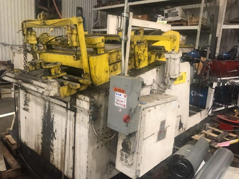 30,000 lb. Rowe Coil Cradle Straightener