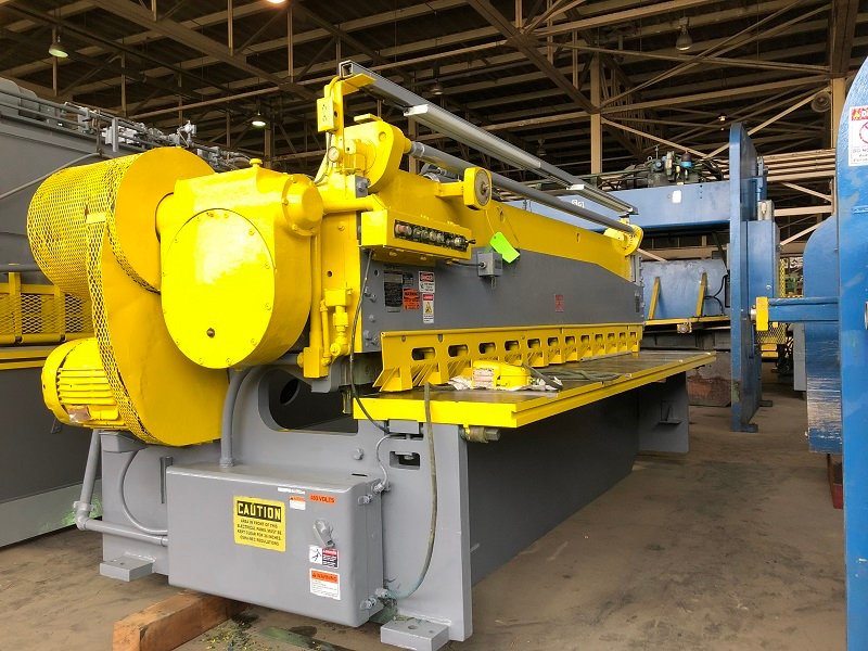 12' X 3/8" LODGE &amp; SHIPLEY 0612-SL MECHANICAL SHEAR. STOCK # 0307817