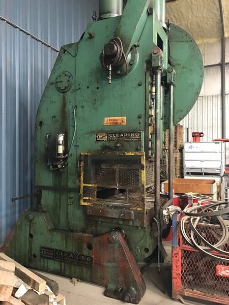 150-Ton USI Clearing OBI Press