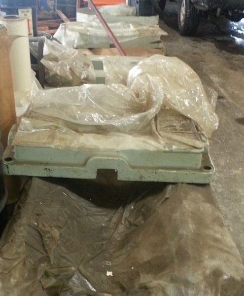 32" x 432" AXELSON LATHE. STOCK #1425115