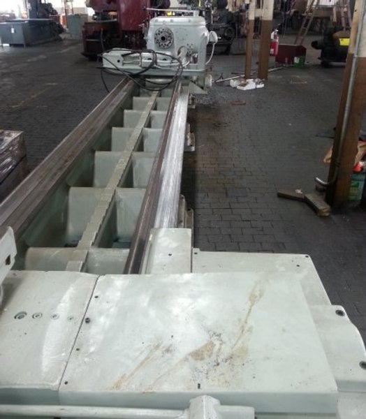 32" x 432" AXELSON LATHE. STOCK #1425115