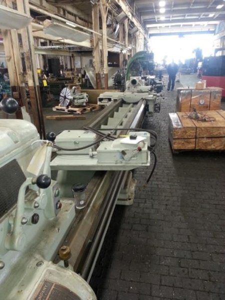 32" x 432" AXELSON LATHE. STOCK #1425115