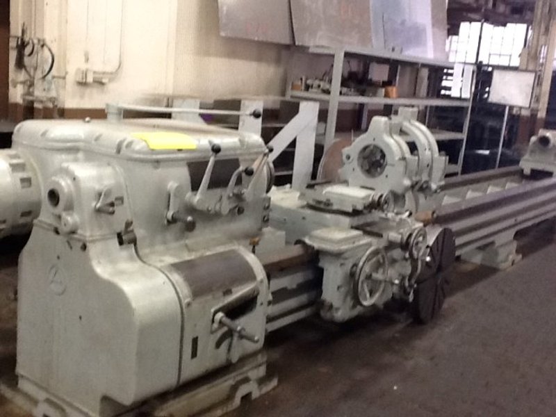 32" x 432" AXELSON LATHE. STOCK #1425115